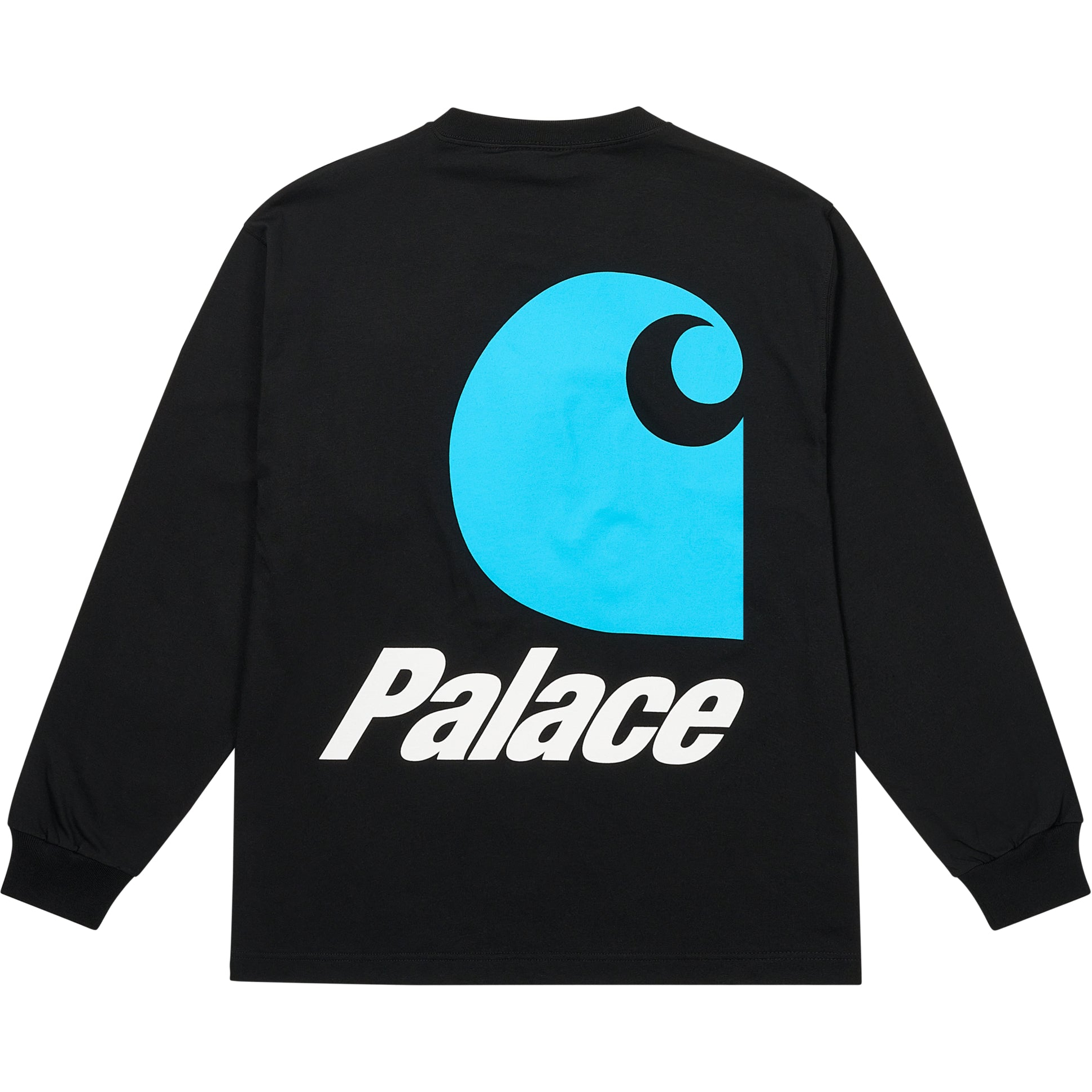 Thumbnail PALACE CARHARTT WIP LOGO LONGSLEEVE BLACK one color