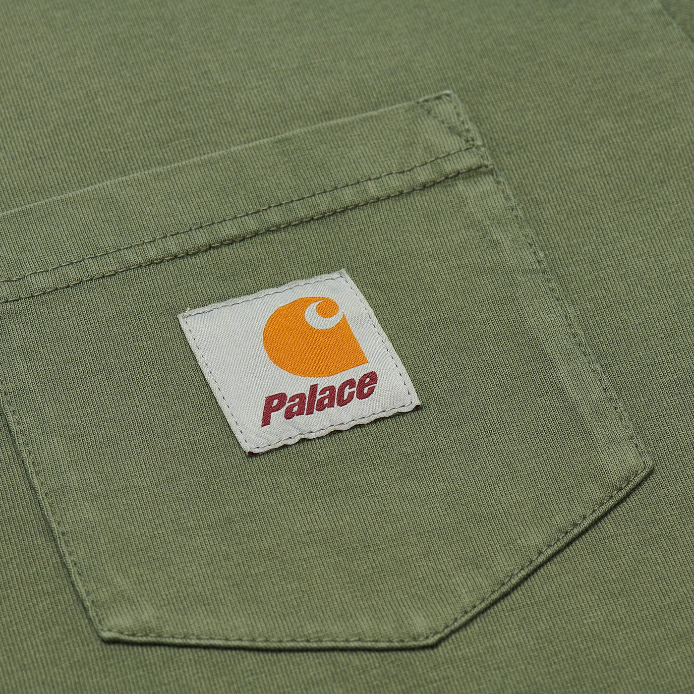 PALACE x Carhartt Wip Pocket Tee Green L-