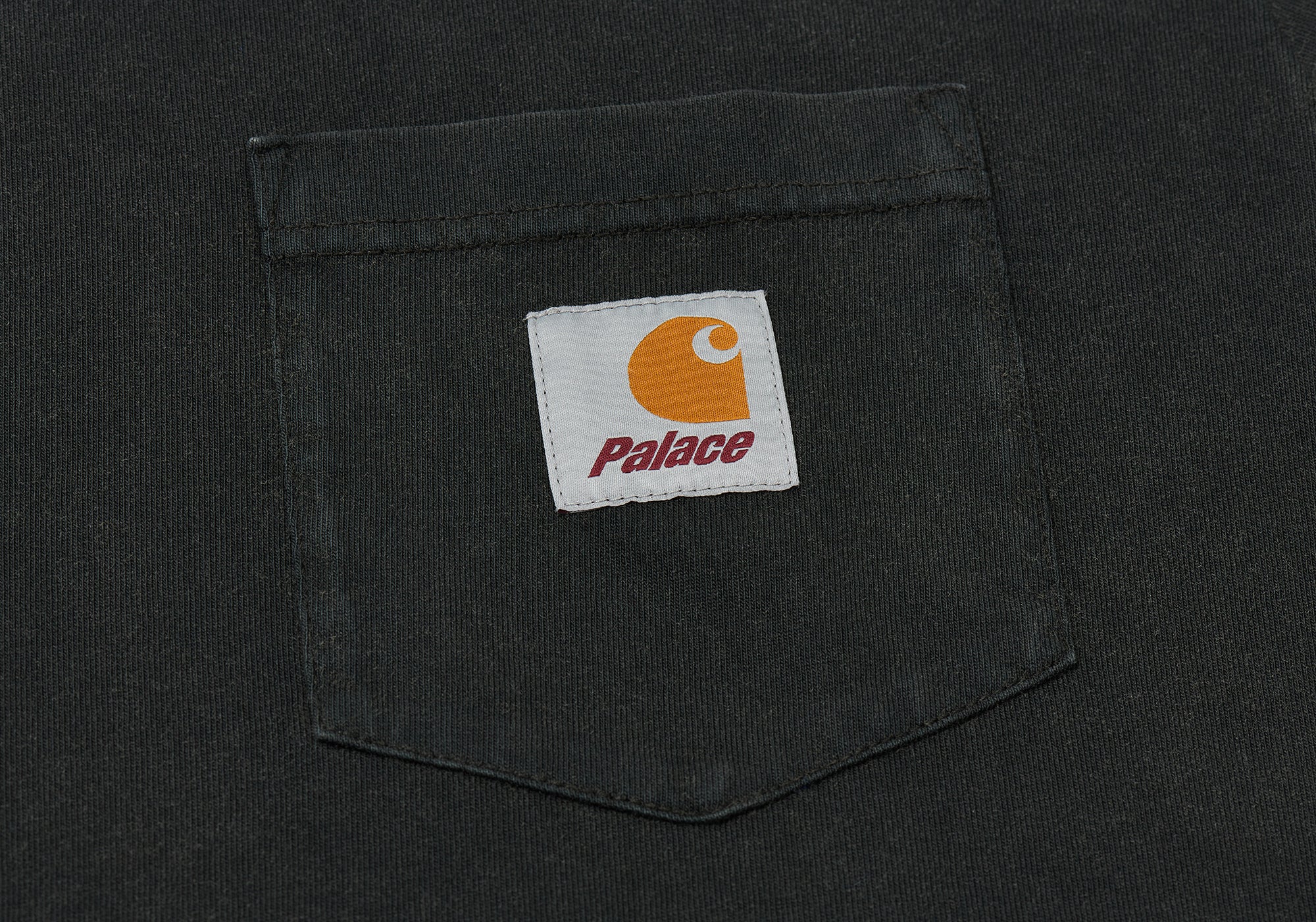 Palace Carhartt Wip S/s Pocket T-Shirt Black - Palace Carhartt WIP 