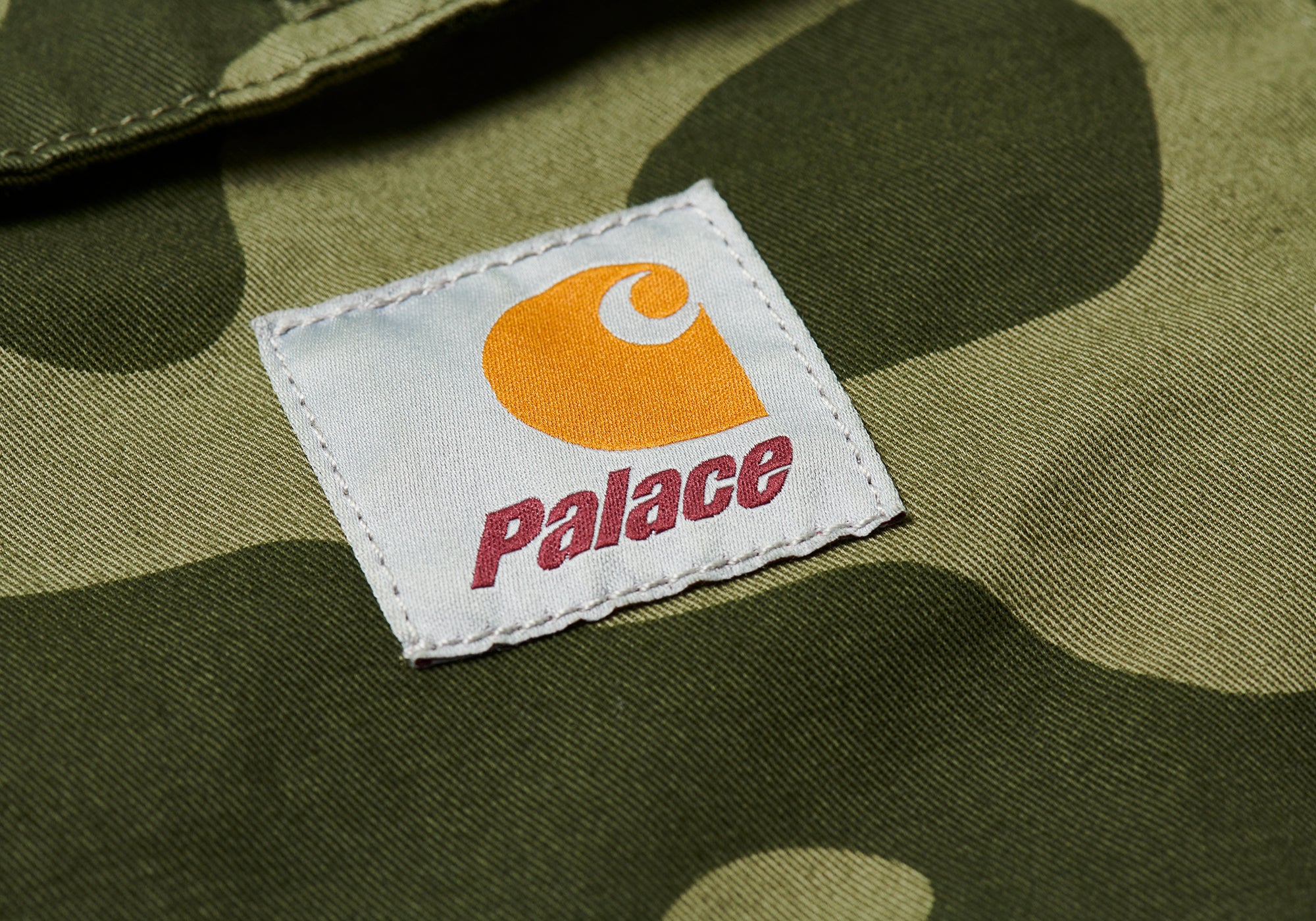 Palace Carhartt Wip Longsleeve Master Shirt Dollar Green Camo