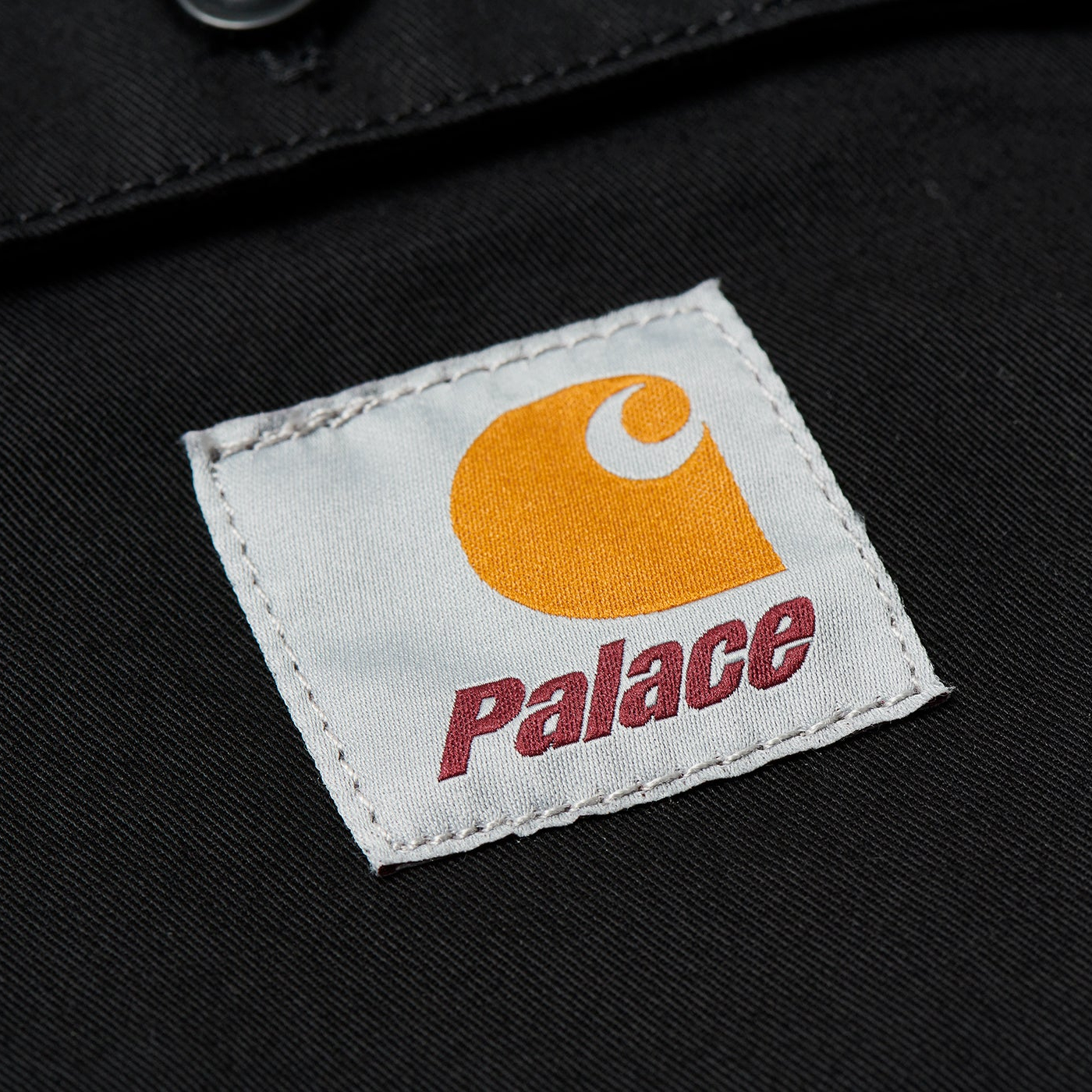 Palace Carhartt Wip Longsleeve Master Shirt Washed Black - Palace ...