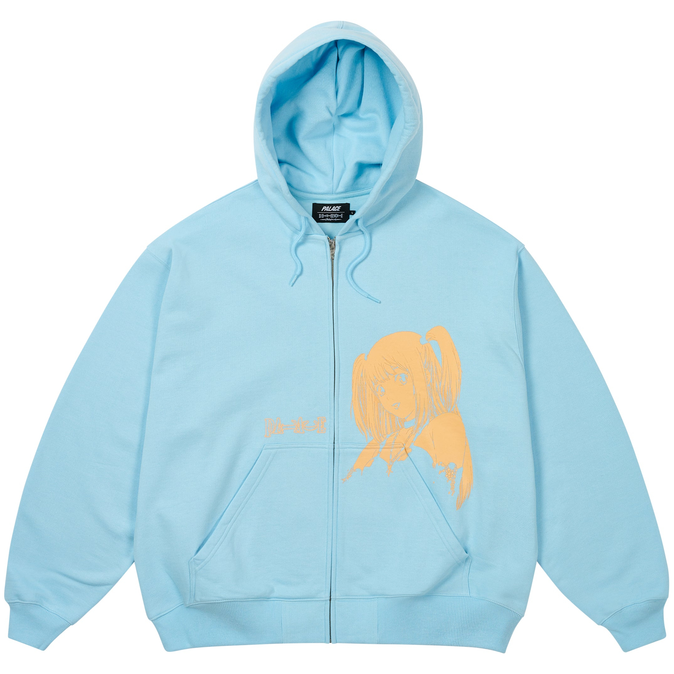 Thumbnail MISA ZIP HOOD SKYLINE BLUE one color