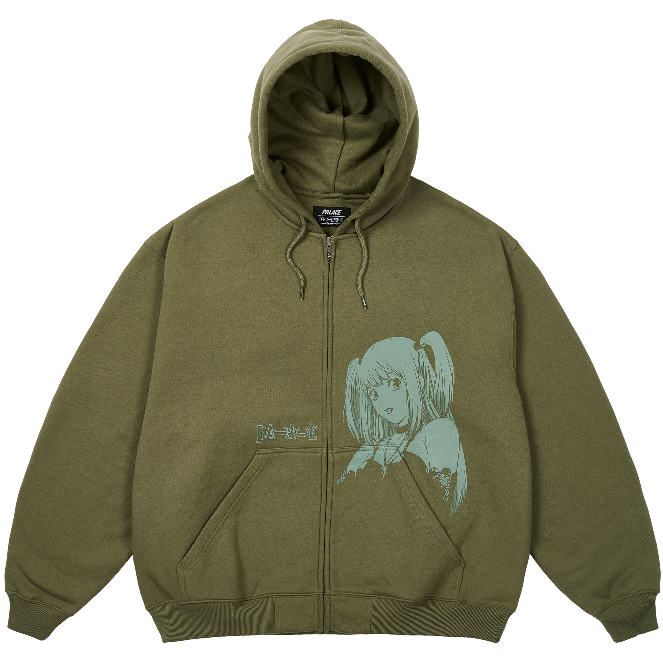 Thumbnail MISA ZIP HOOD THE DEEP GREEN one color