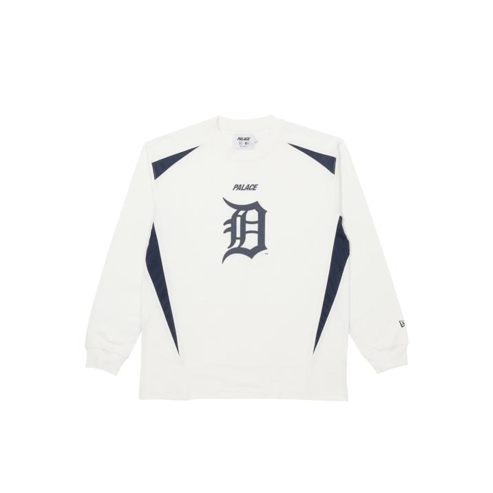 PALACE SKATEBOARDS LS DETROIT WHITE one color