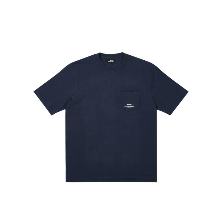 PALACE ENGINEERED GARMENTS HEAVYWEIGHT T-SHIRT BLUE one color