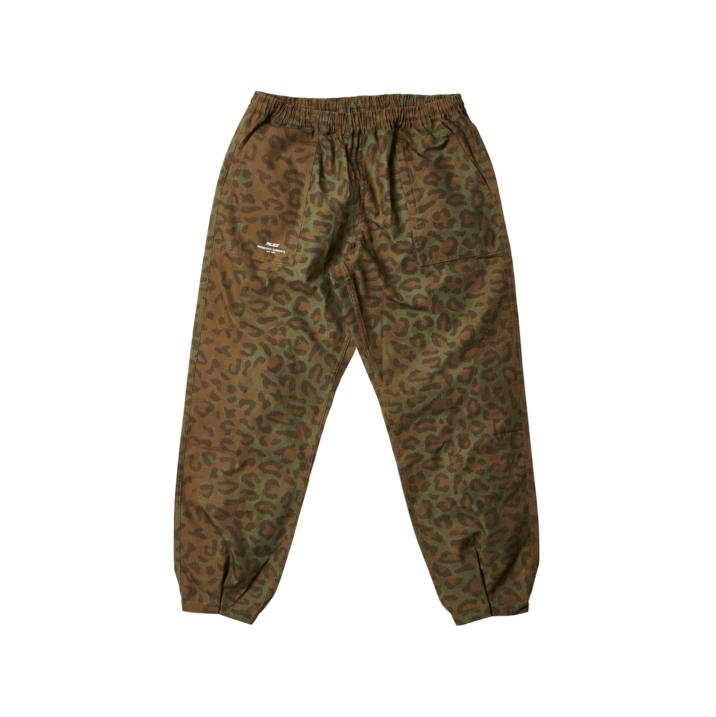 PALACE ENIGNEERED GARMENTS RIPSTOP WASHED TRACK BOTTOMS CHEETAH one color