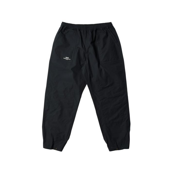 PALACE ENIGNEERED GARMENTS RIPSTOP WASHED TRACK BOTTOMS BLACK one color