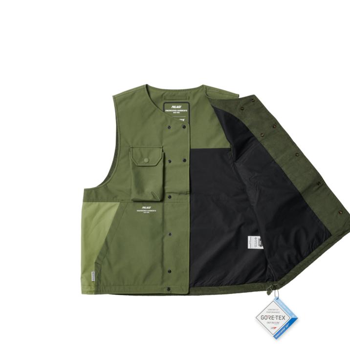 Thumbnail PALACE ENIGNEERED GARMENTS GORE-TEX INFINIUM COVER VEST OLIVE one color