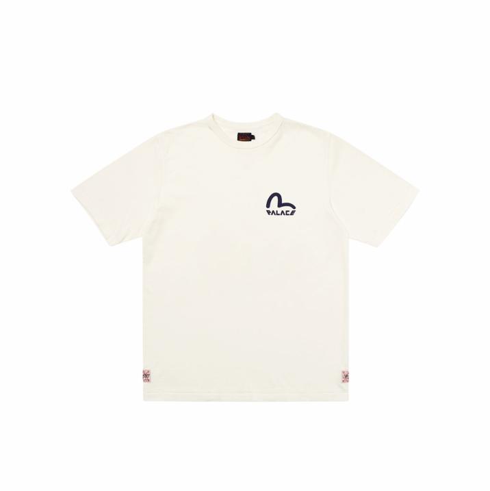 Thumbnail PALACE EVISU T-SHIRT WHITE one color