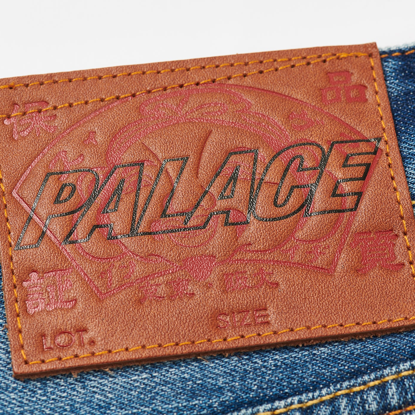 Thumbnail PALACE EVISU DENIM TOTE LIGHT WASH one color