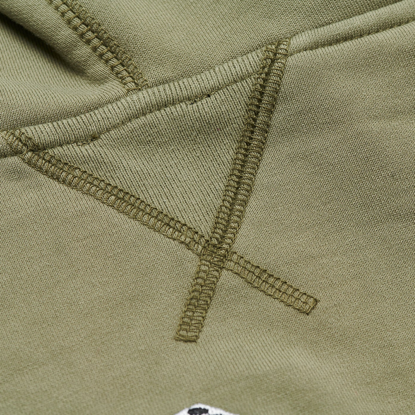 Thumbnail PALACE EVISU ZIP HOOD OLIVE one color