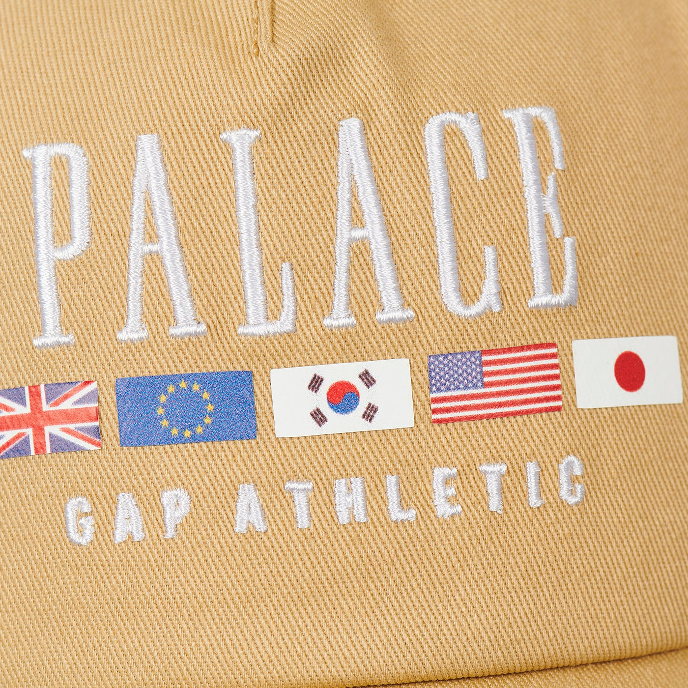 Thumbnail PALACE GAP FLAG 6-PANEL KHAKI one color