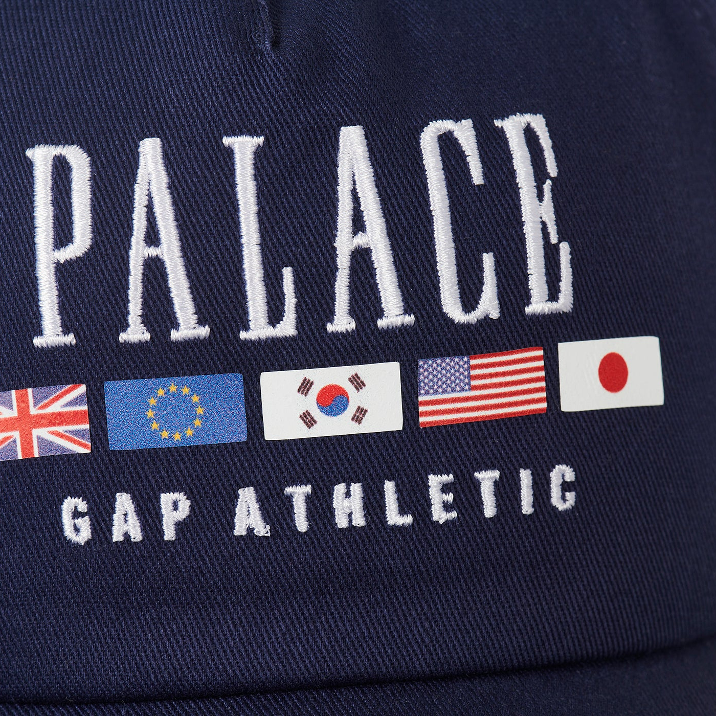 Thumbnail PALACE GAP FLAG 6-PANEL NAVY one color