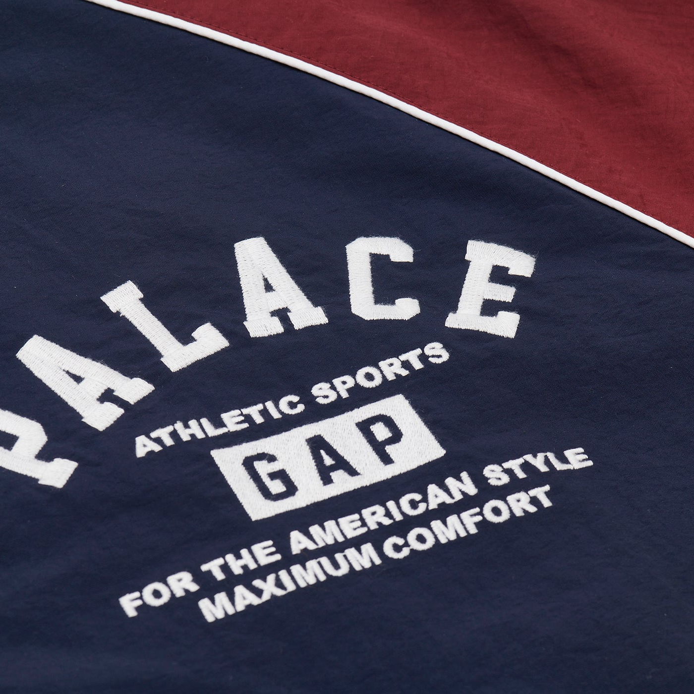 Palace Gap Kids Nylon Track Top Navy / Red - Palace Gap 2024 - Palace  Community