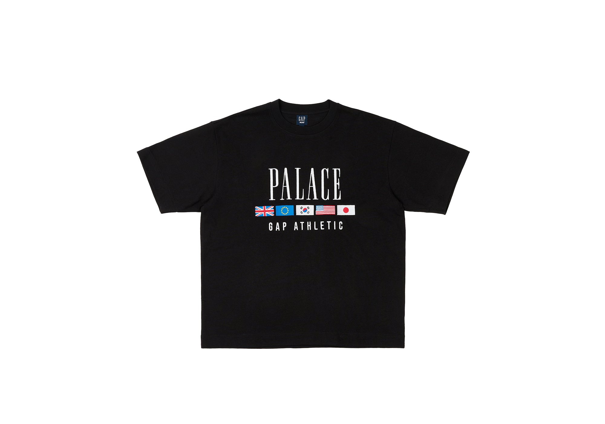 Palace Gap Heavy Jersey T-Shirt Black - Palace Gap 2024 - Palace 