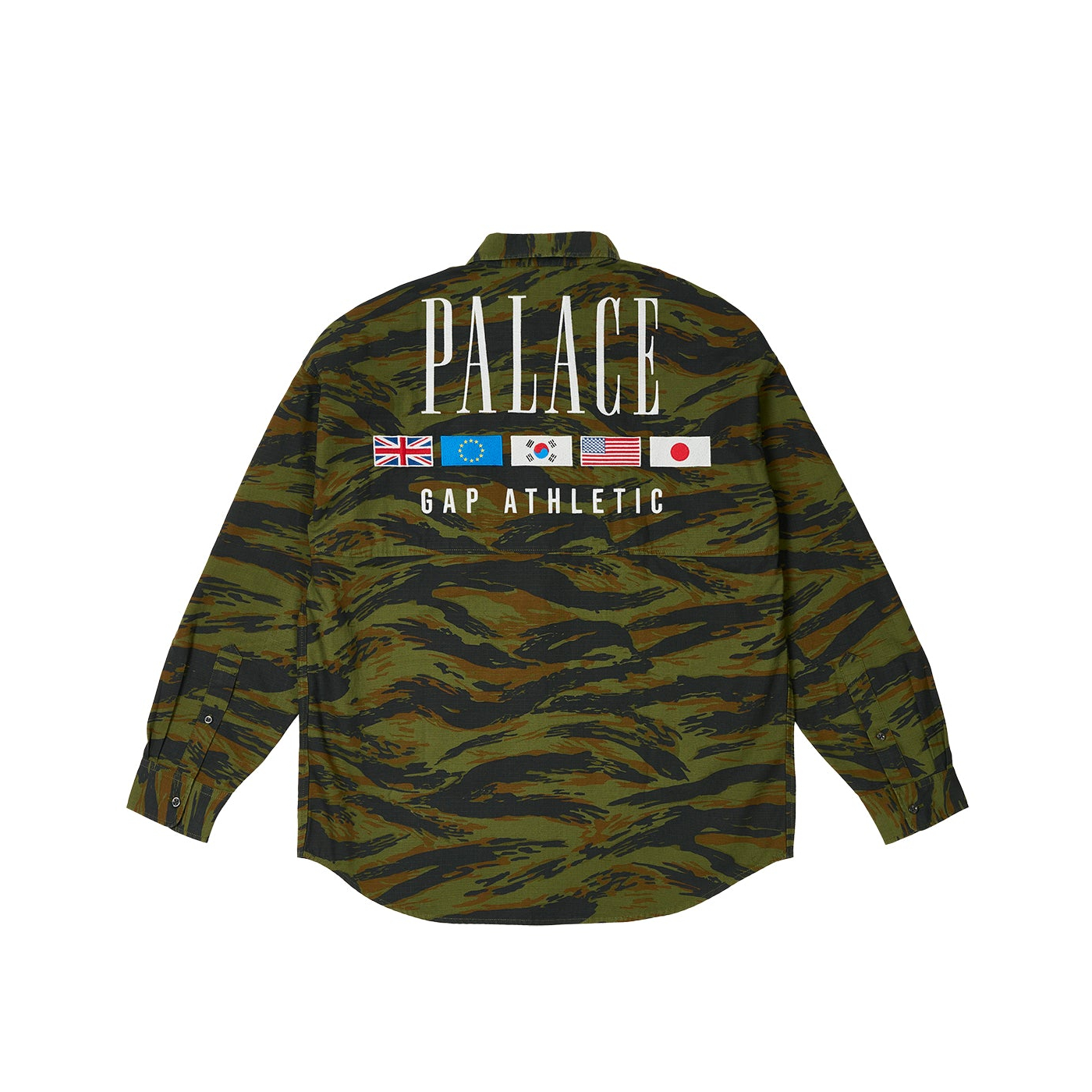 Thumbnail PALACE GAP OXFORD DROP SHOULDER CAMO one color