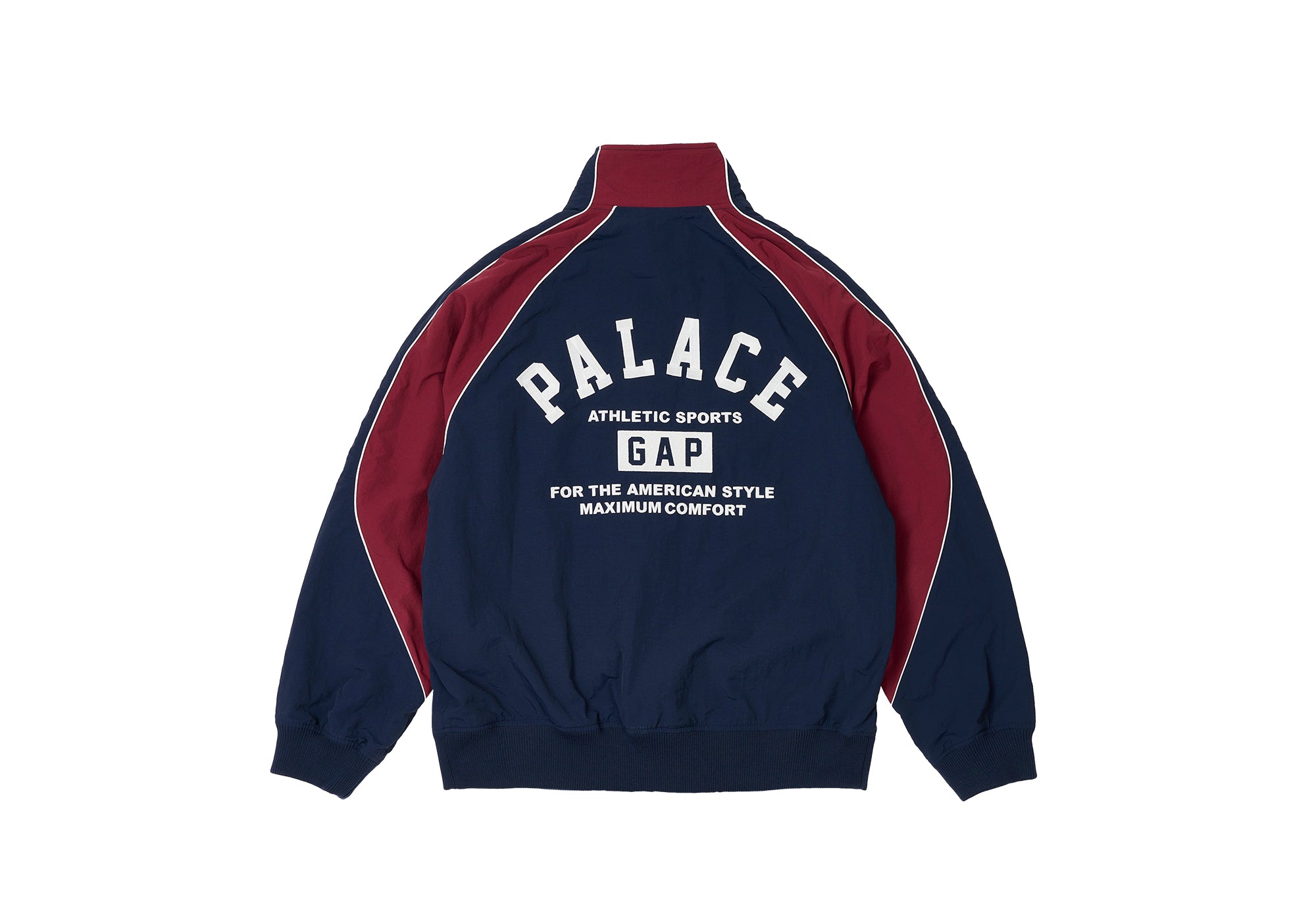Palace Gap Nylon Track Top Navy / Red - Palace Gap 2024 - Palace 