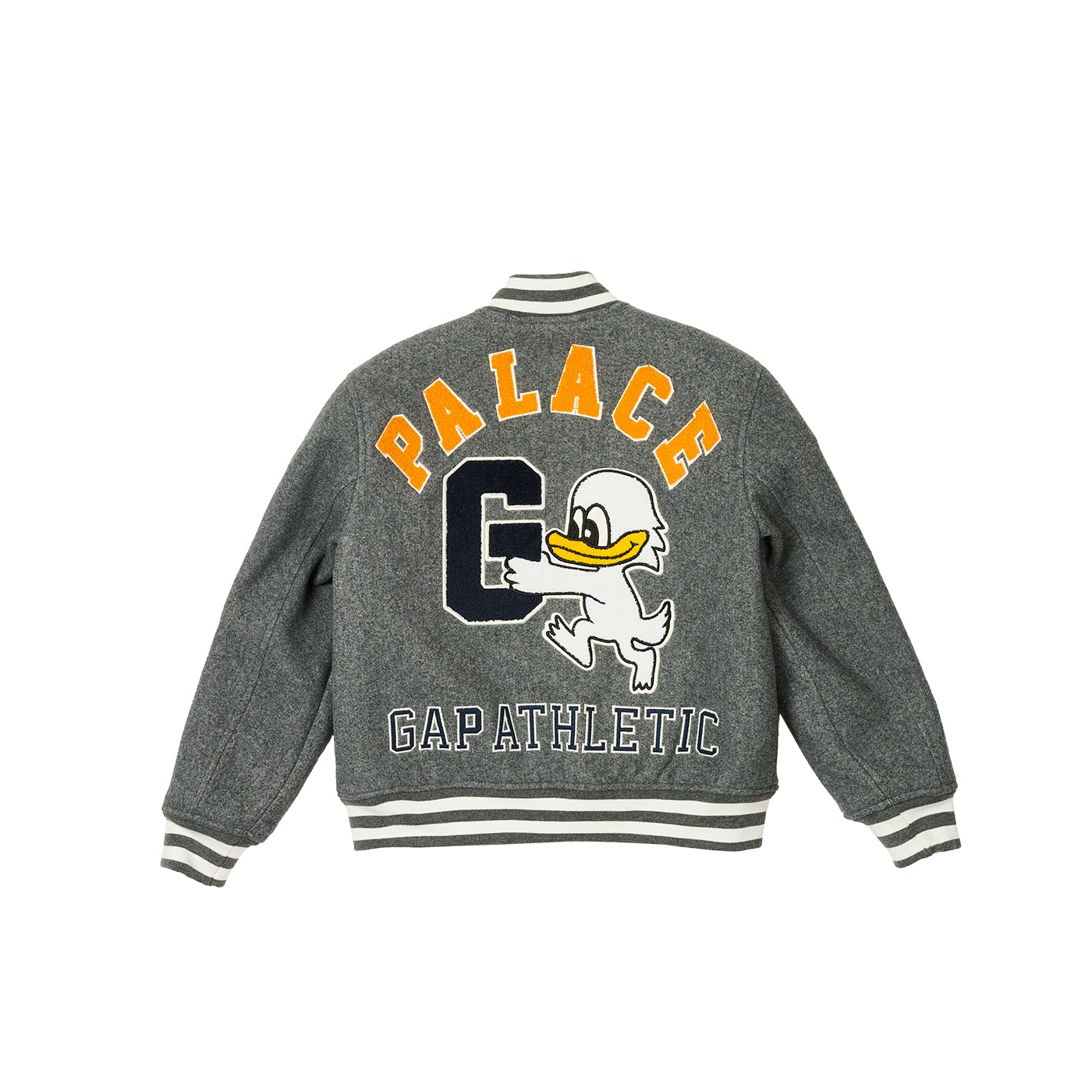 Thumbnail PALACE GAP KIDS VARSITY JACKET GREY one color