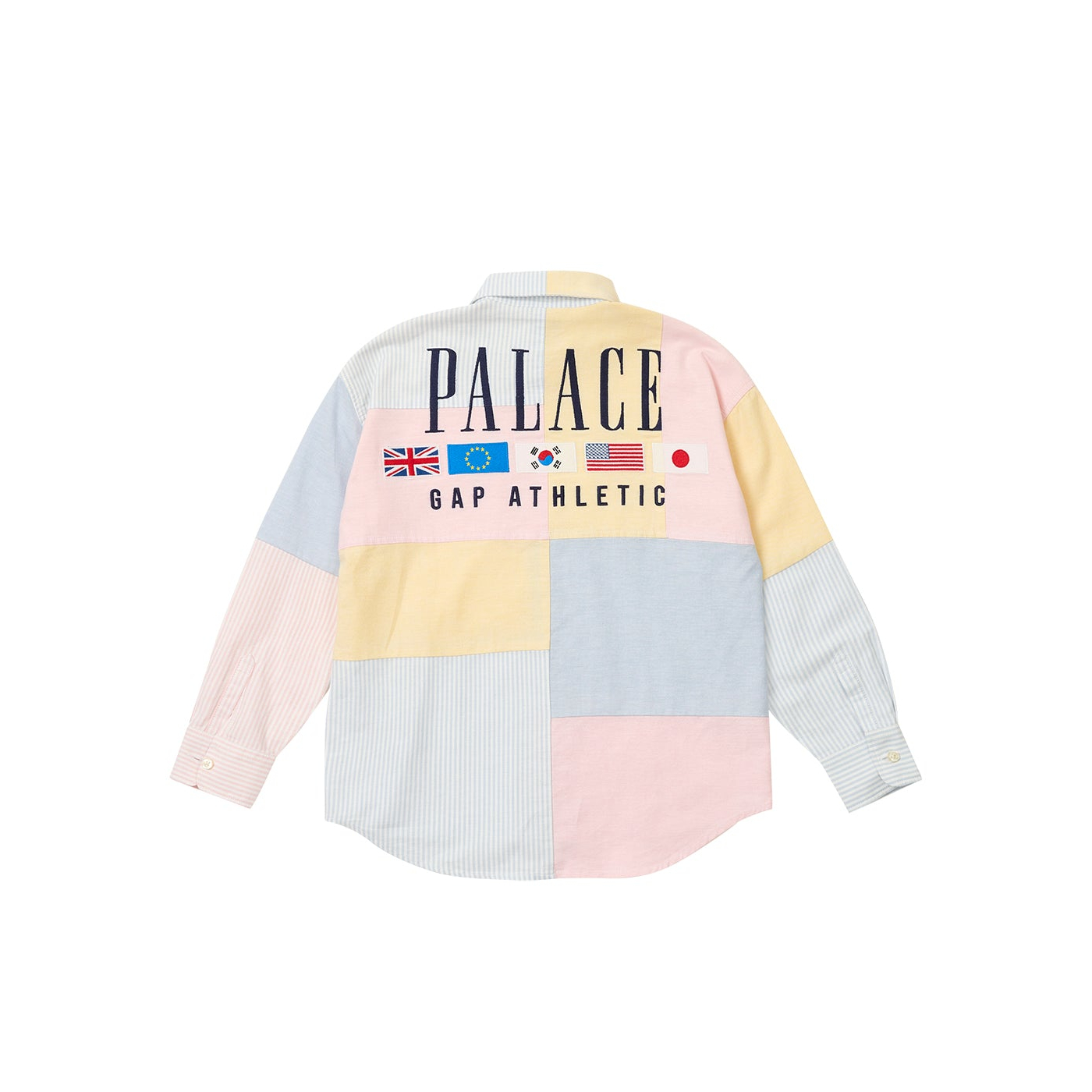 Thumbnail PALACE GAP KIDS OXFORD DROP SHOULDER MULTI one color