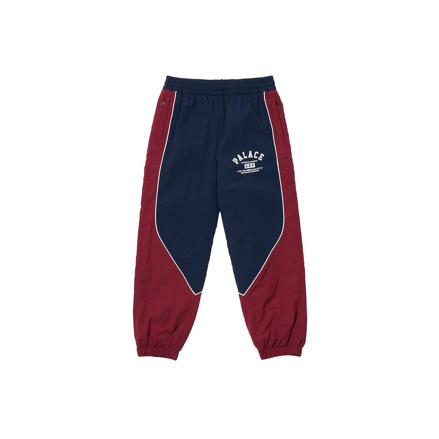 Thumbnail PALACE GAP KIDS NYLON TRACK BOTTOM NAVY / RED one color