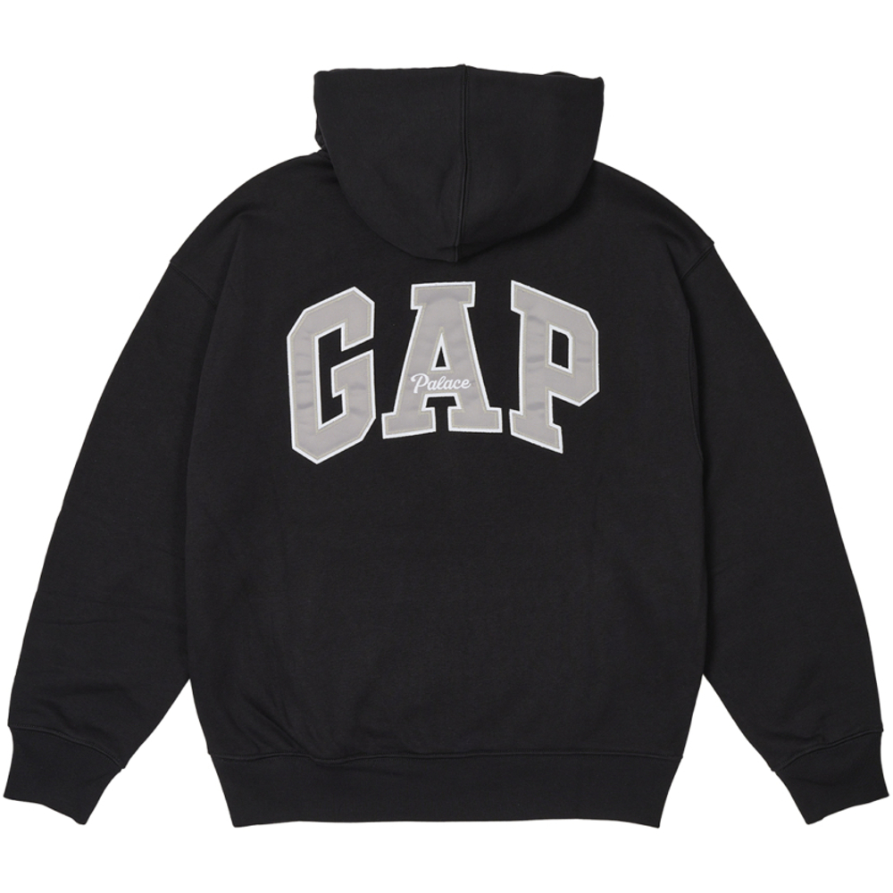 Thumbnail PALACE GAP HOOD BLACK one color