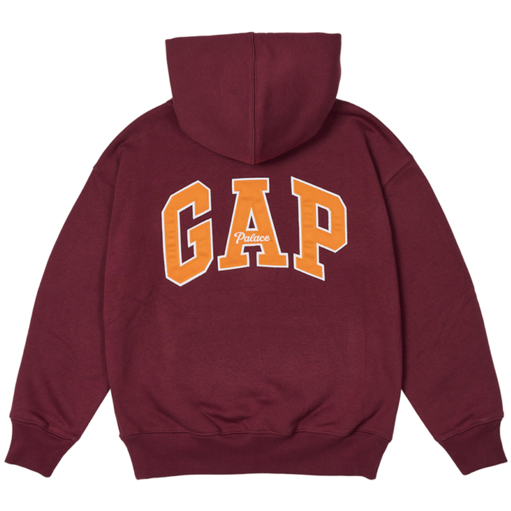 Thumbnail PALACE GAP KIDS HOOD BURGUNDY one color