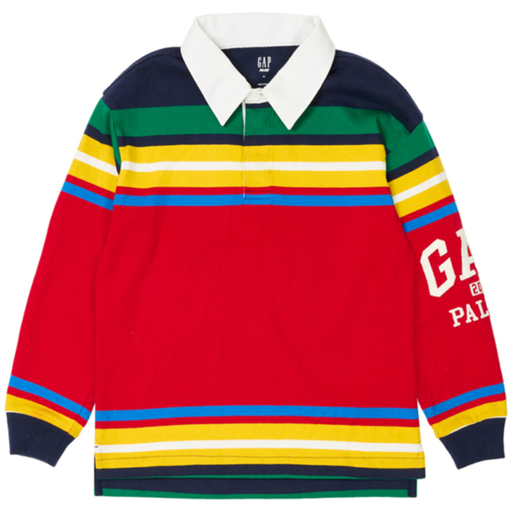 Thumbnail PALACE GAP KIDS RUGBY SHIRT MULTI one color