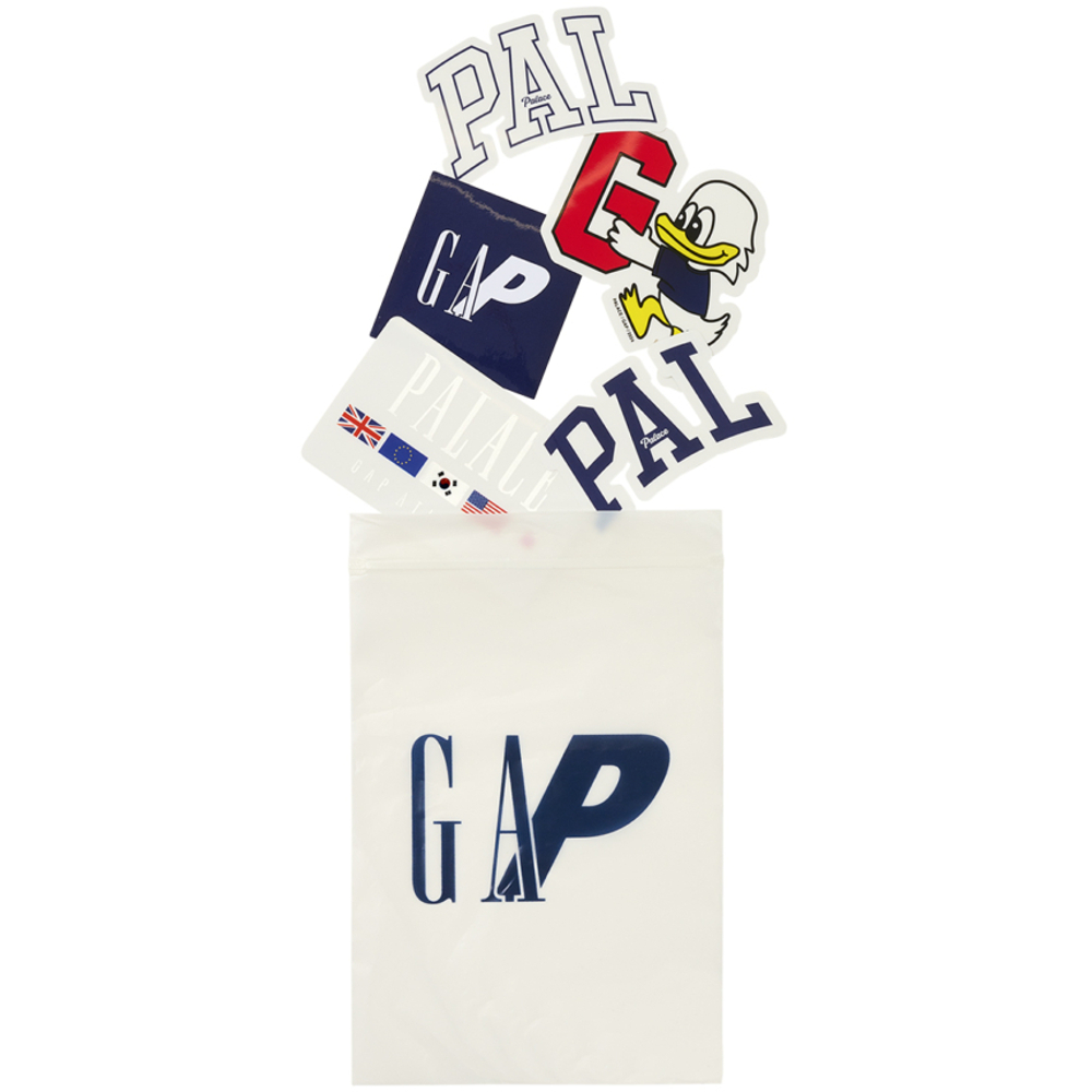 Thumbnail PALACE GAP STICKER PACK MULTI one color