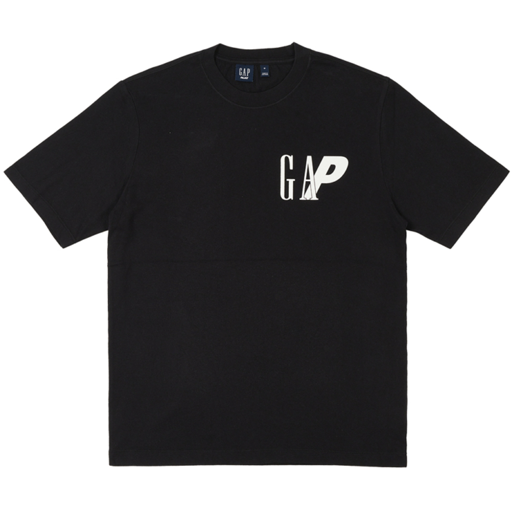 Thumbnail PALACE GAP T-SHIRT BLACK one color