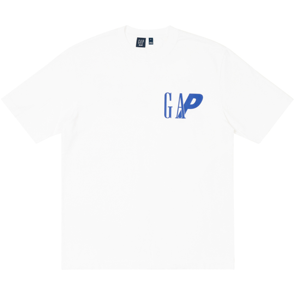 Thumbnail PALACE GAP T-SHIRT WHITE one color