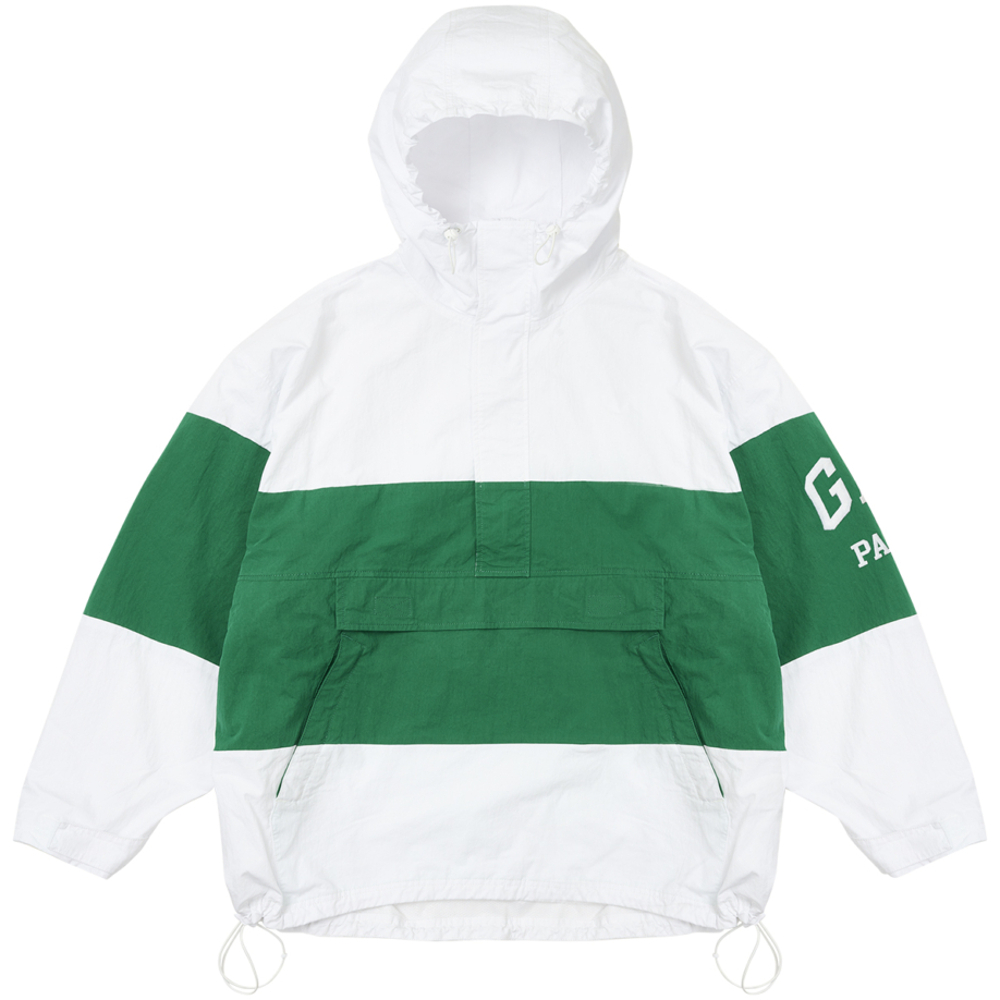 Thumbnail PALACE GAP WINDBREAKER WHITE / GREEN one color