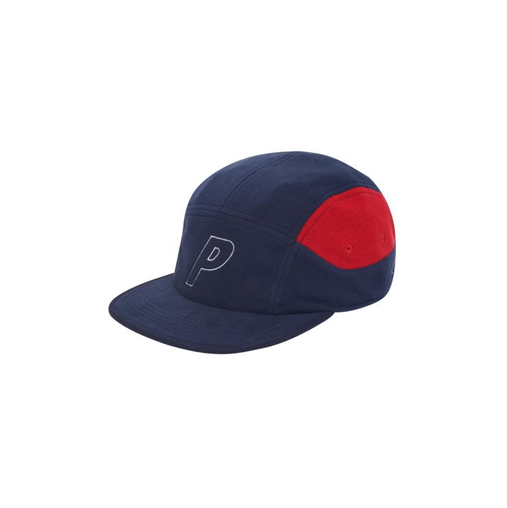 FLEECE 7-PANEL NAVY/RED one color