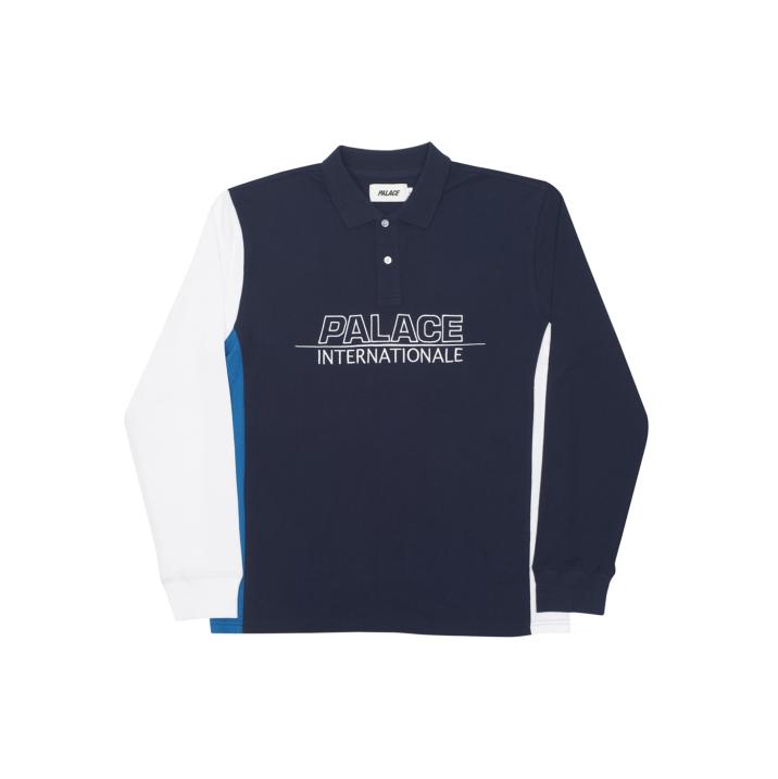 Thumbnail INTERNATIONALE L/S POLO NAVY one color