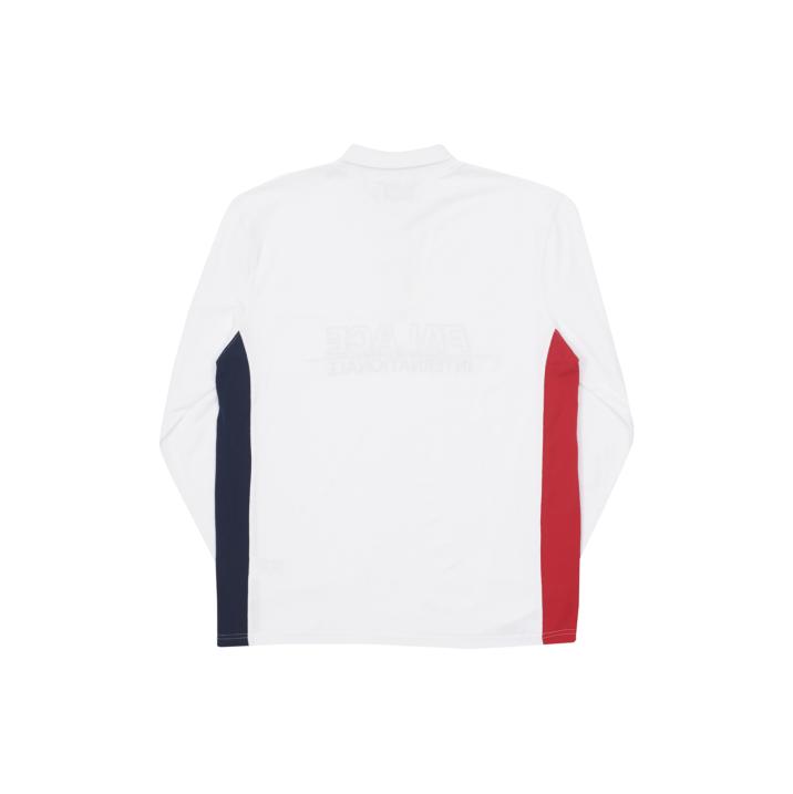 Thumbnail INTERNATIONALE L/S POLO WHITE one color