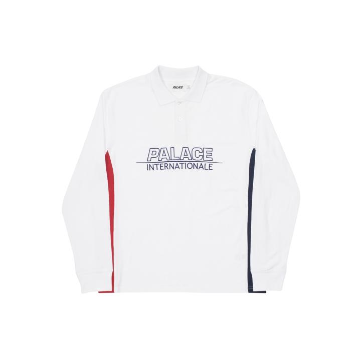 Thumbnail INTERNATIONALE L/S POLO WHITE one color