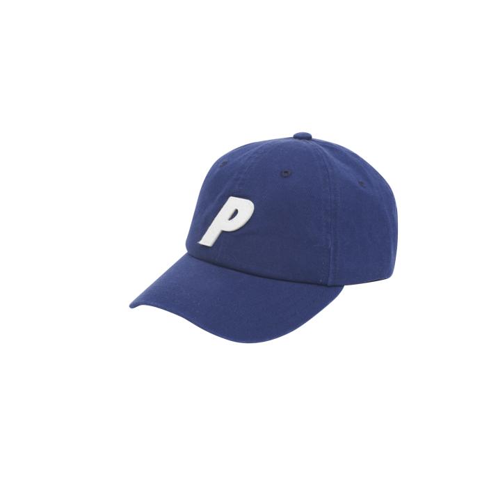 P 6-PANEL NAVY one color