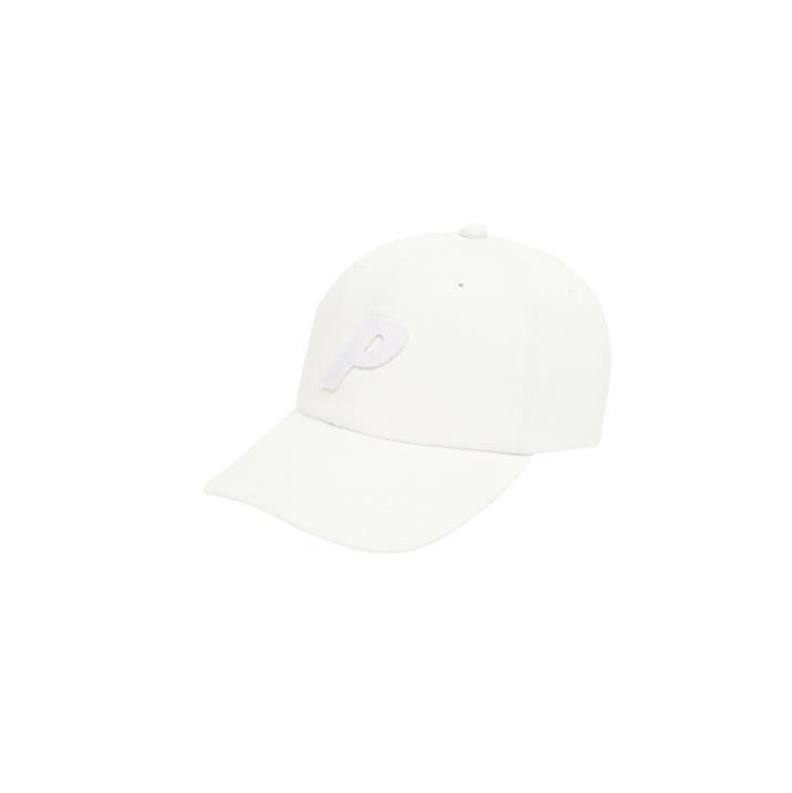 P 6-PANEL WHITE one color