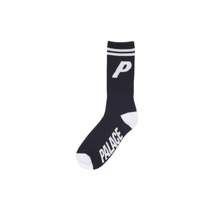 P SOCKS BLACK one color