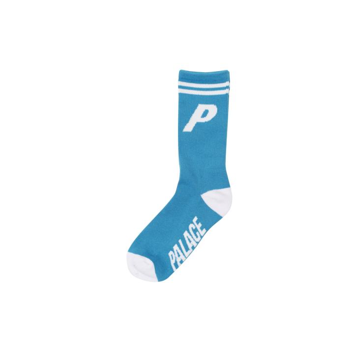 P SOCKS BLUE one color