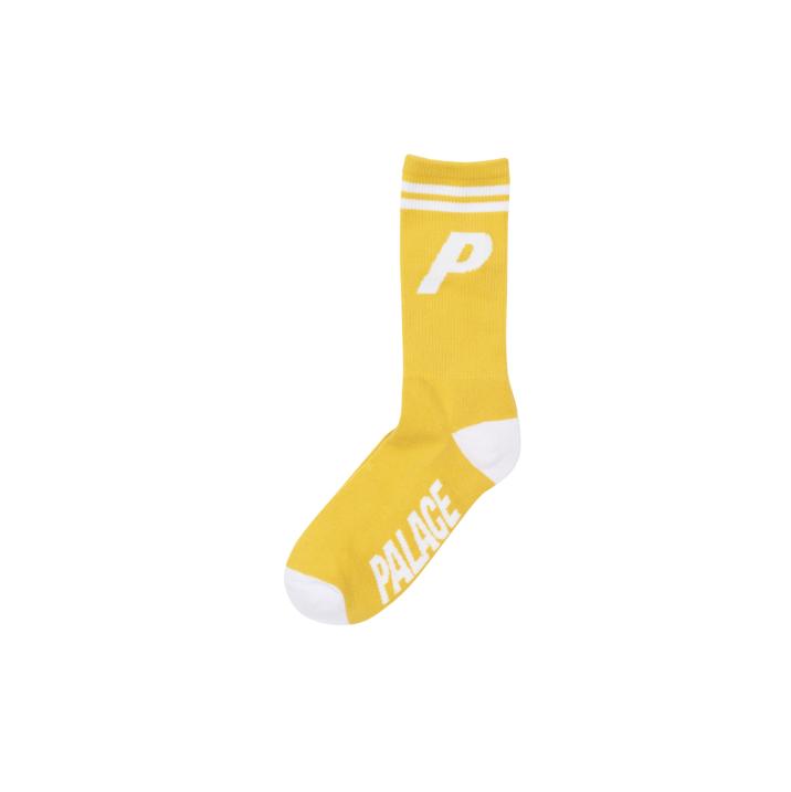 P SOCKS YELLOW one color