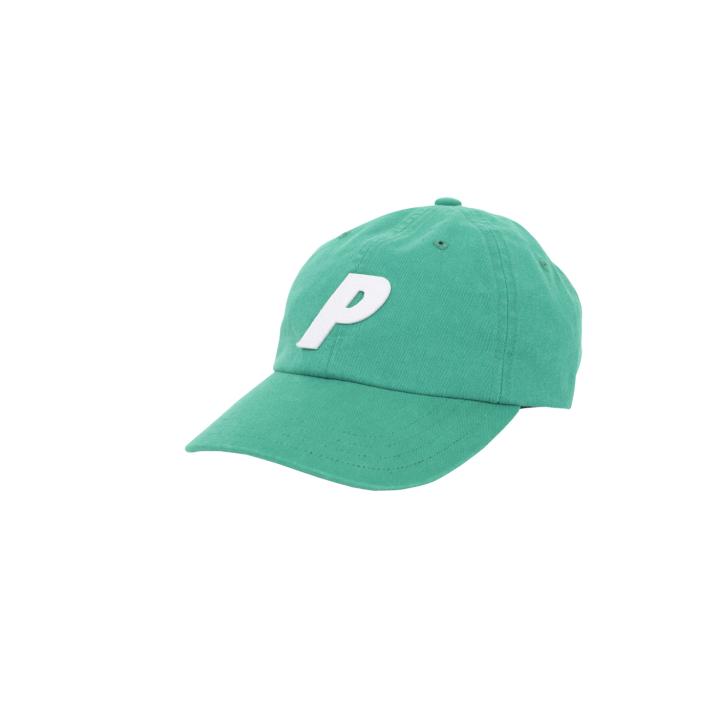 P 6-PANEL GREEN one color