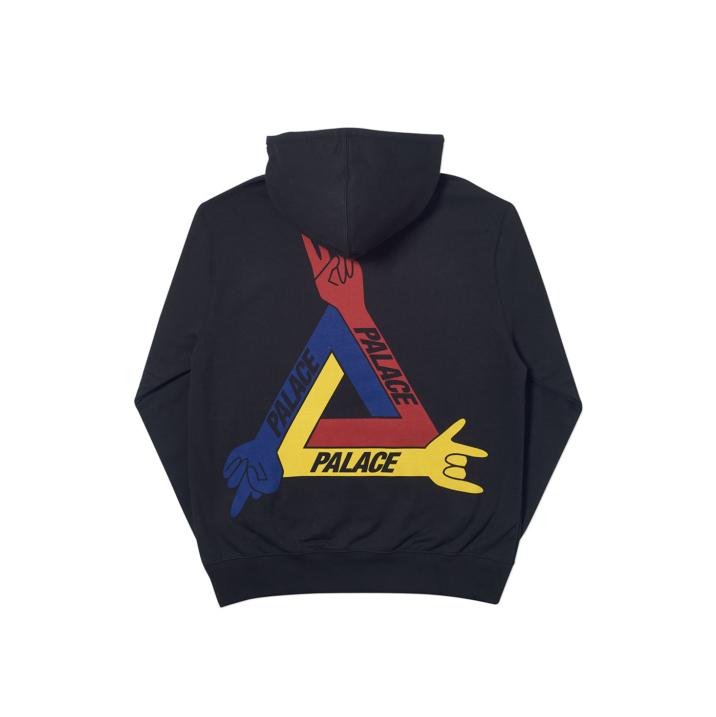 Thumbnail PALACE JCDC HOODIE BLACK one color