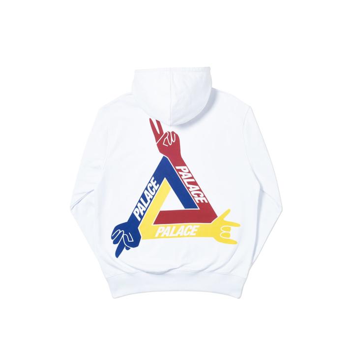 Thumbnail PALACE JCDC HOODIE WHITE one color