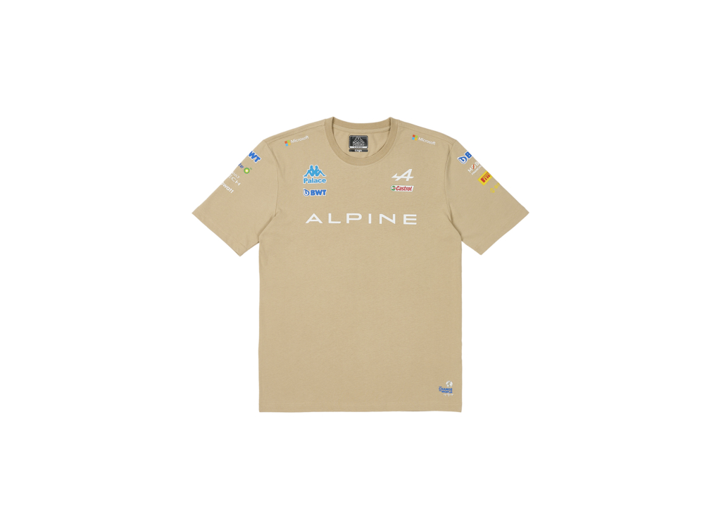 Palace Kappa For Alpine T-Shirt Tan - Palace Kappa For Alpine 2023 ...
