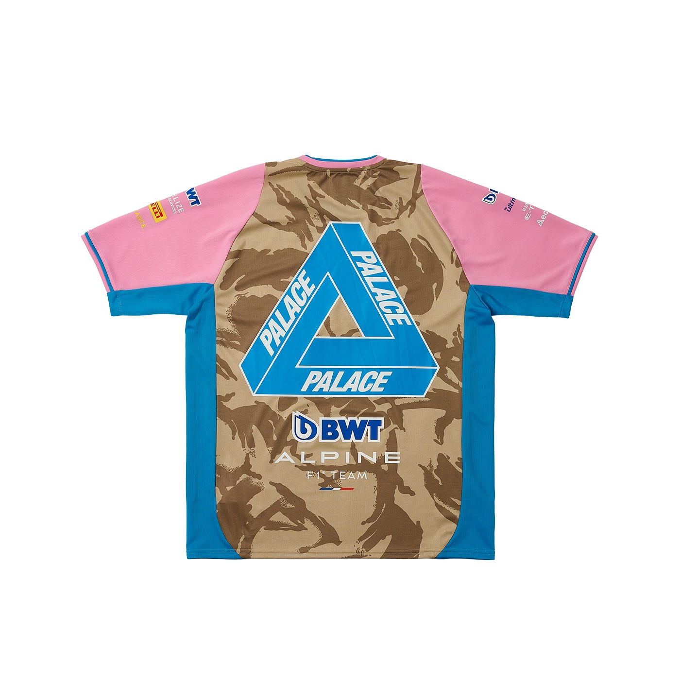 Thumbnail PALACE KAPPA FOR ALPINE DRIVER JERSEY DESERT CAMO one color