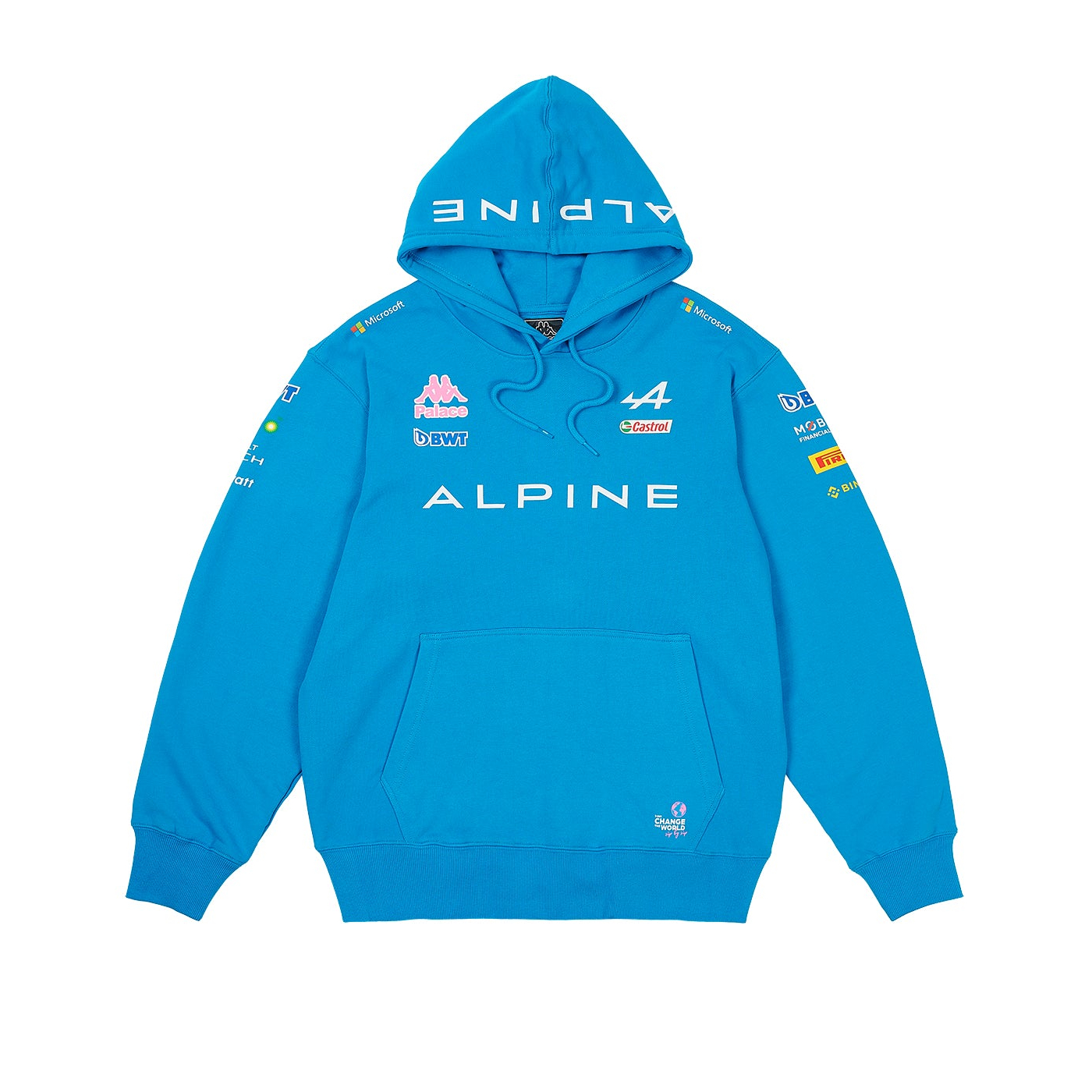 Thumbnail PALACE KAPPA FOR ALPINE HOOD BLUE one color