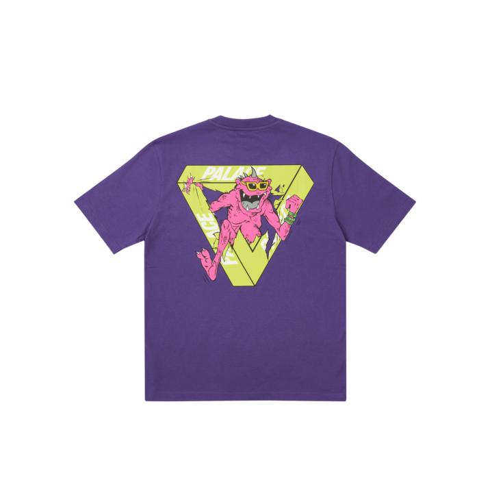 PALACE M-ZONE T-SHIRT MZONE PURPLE one color