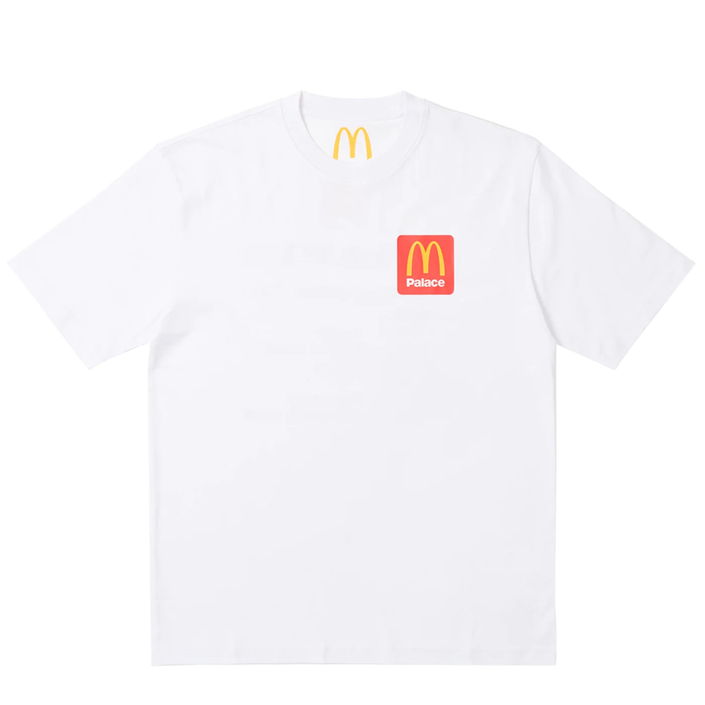 Palace Mcdonald's Description T-Shirt 1 White - Palace McDonalds 