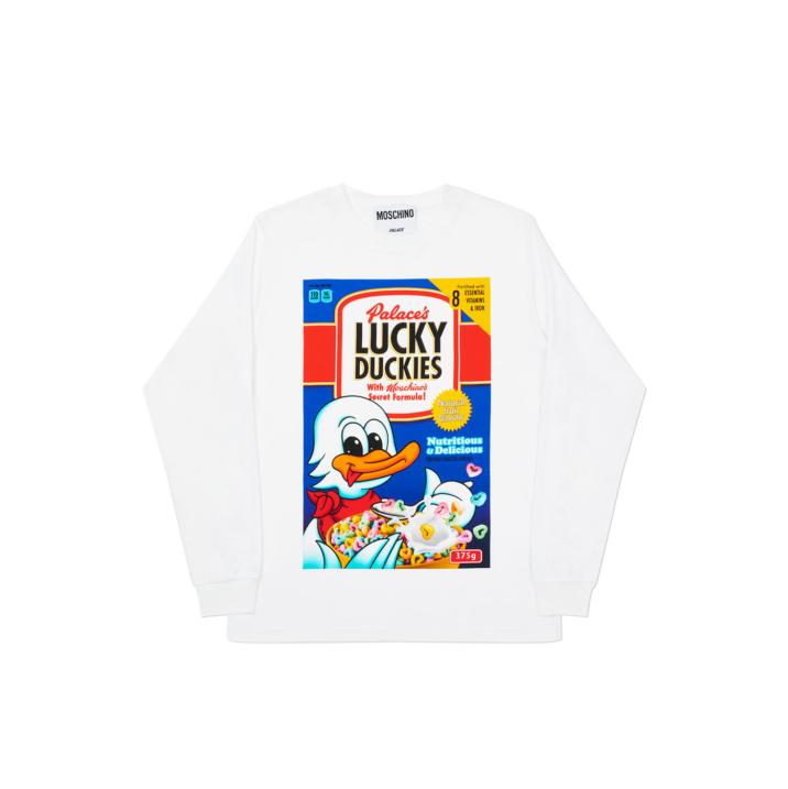 Thumbnail PALACE MOSCHINO DUCK LONGSLEEVE WHITE one color