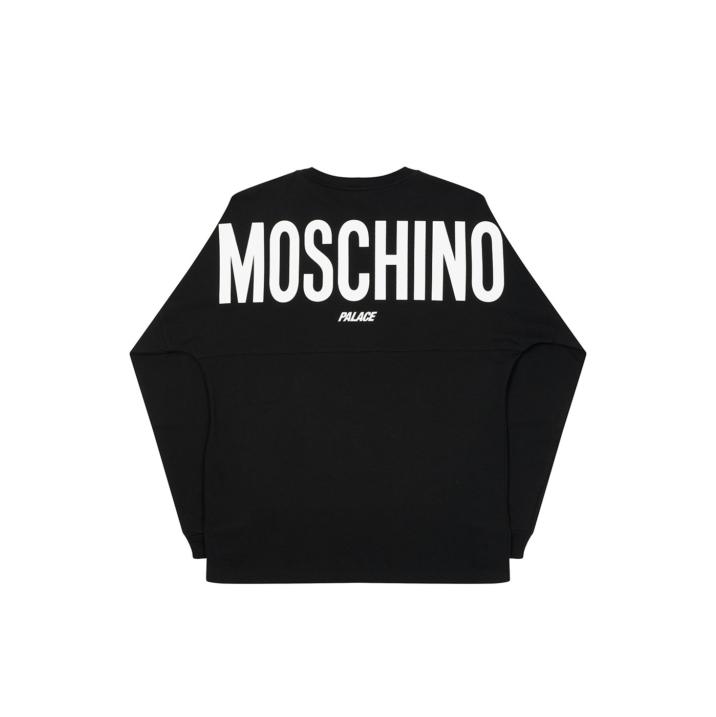 Thumbnail PALACE MOSCHINO COW LONGSLEEVE BLACK one color